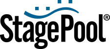 Logo von Stagepool, Kooperationspartner von 'Künstler für Künstler', repräsentiert durch ein Firmenlogo oder Porträt, symbolisch für die starke Partnerschaft und Zusammenarbeit im künstlerischen Sektor.