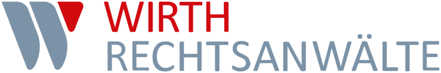 Logo von Rechtsanwälte Wirth, Kooperationspartner von 'Künstler für Künstler', repräsentiert durch ein Firmenlogo oder Porträt, symbolisch für die starke Partnerschaft und Zusammenarbeit im künstlerischen Sektor.